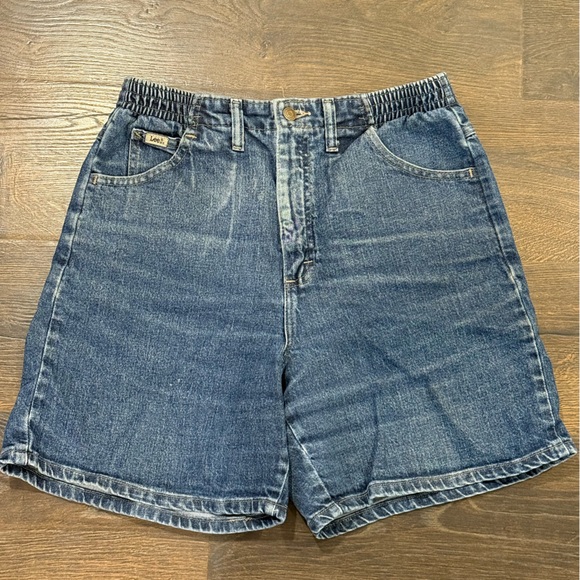 Lee Denim At the Waist High-Rise Shorts - Picture 1 of 7